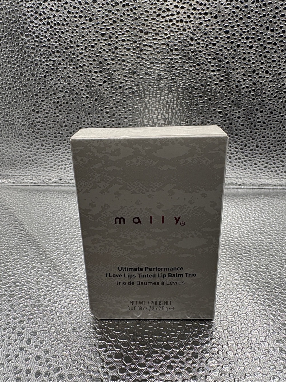mally I Love Lips Tinted Lip Balm Trio - Pink Sugar Watermelon Blood Orange NIB